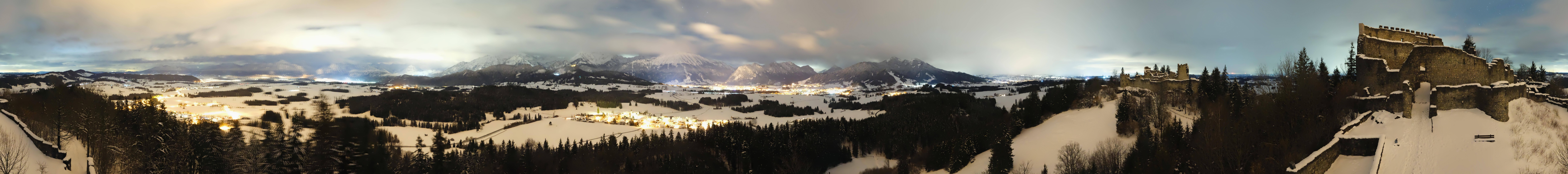 Archiv Foto Webcam Ausblick Burgruine Eisenberg