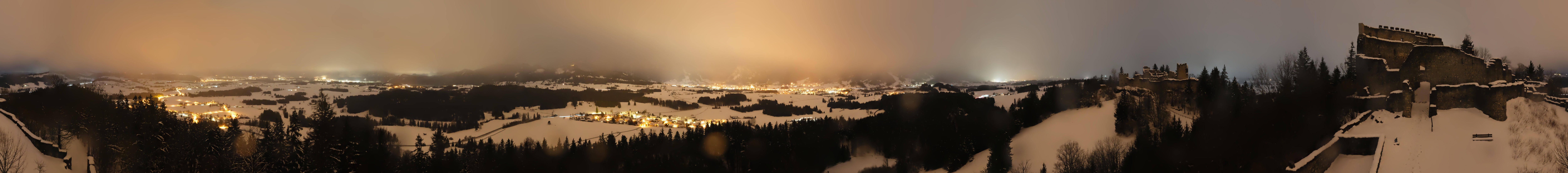 Archiv Foto Webcam Ausblick Burgruine Eisenberg