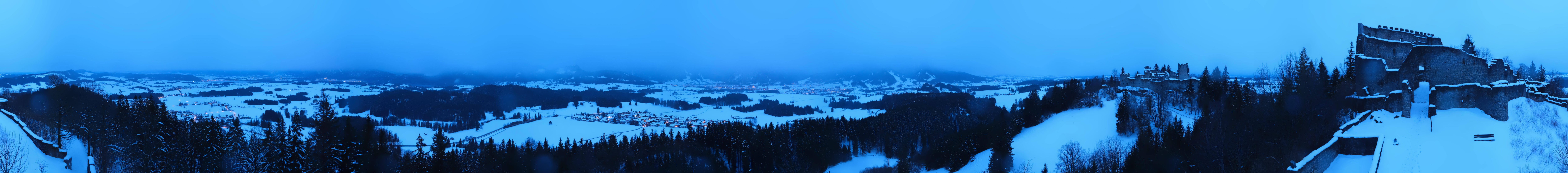 Archiv Foto Webcam Ausblick Burgruine Eisenberg