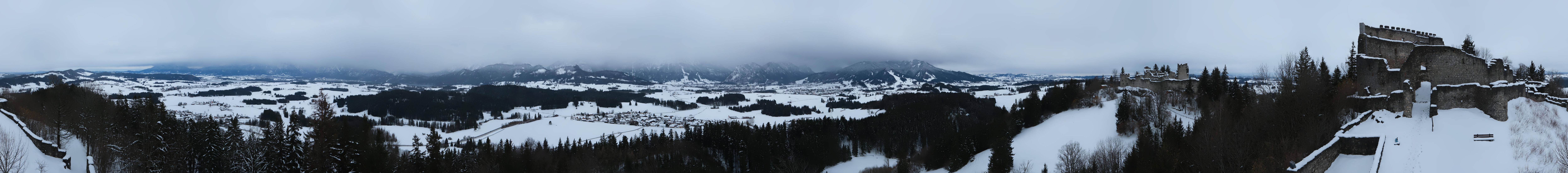 Archiv Foto Webcam Ausblick Burgruine Eisenberg