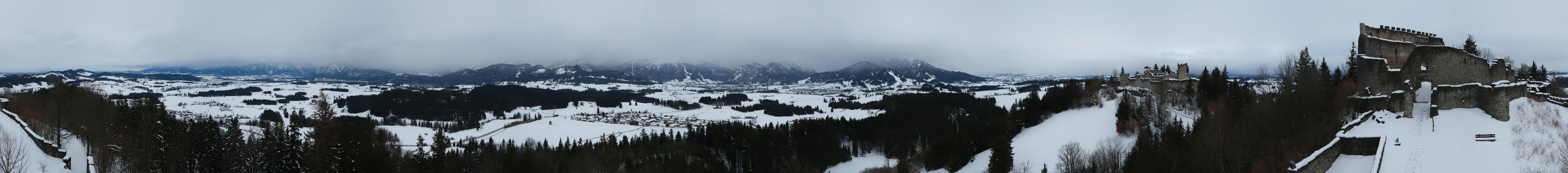 Archiv Foto Webcam Ausblick Burgruine Eisenberg