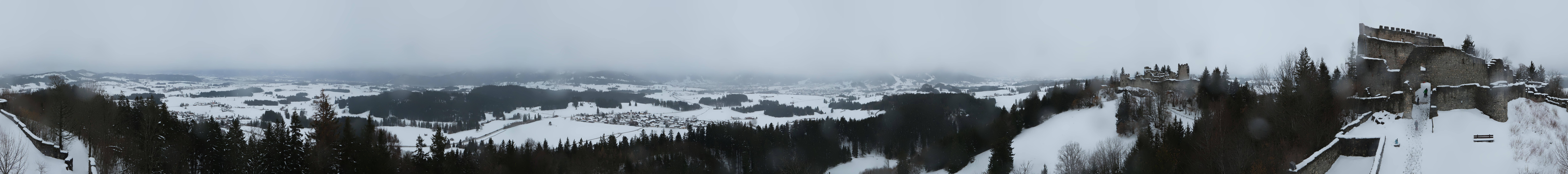 Archiv Foto Webcam Ausblick Burgruine Eisenberg