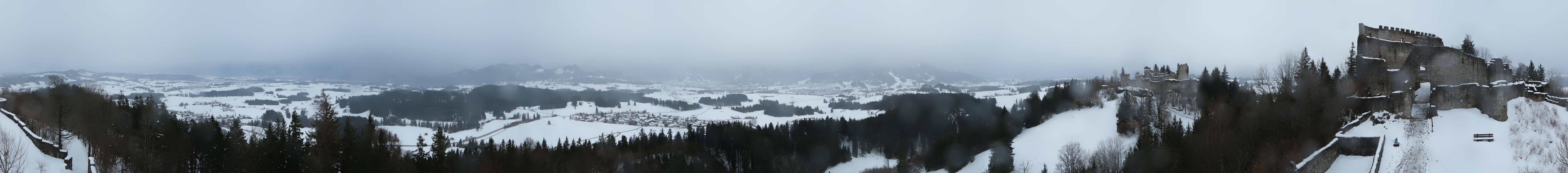 Archiv Foto Webcam Ausblick Burgruine Eisenberg