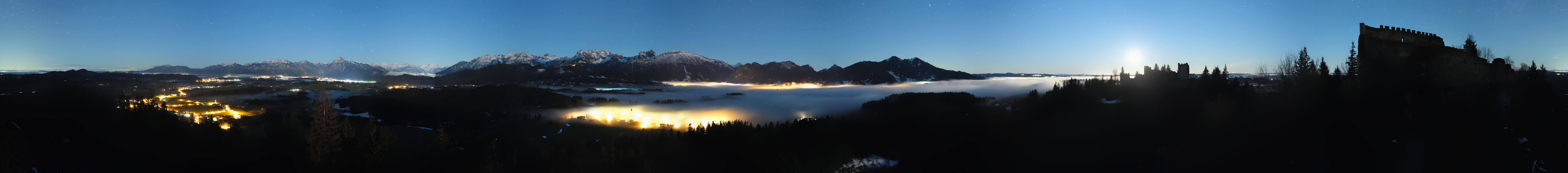 Archived image Webcam View Castle ruins Eisenberg