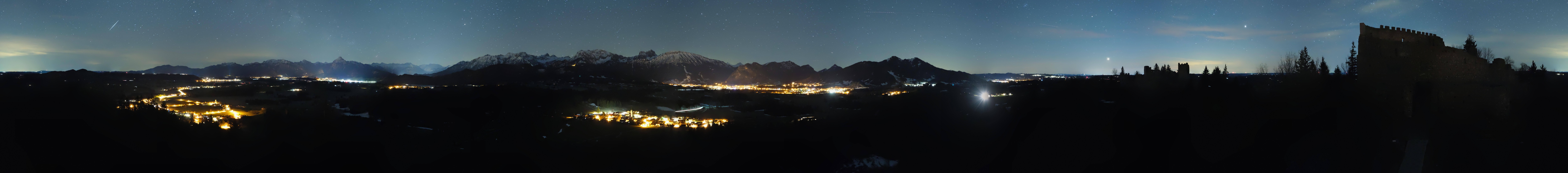 Archiv Foto Webcam Ausblick Burgruine Eisenberg