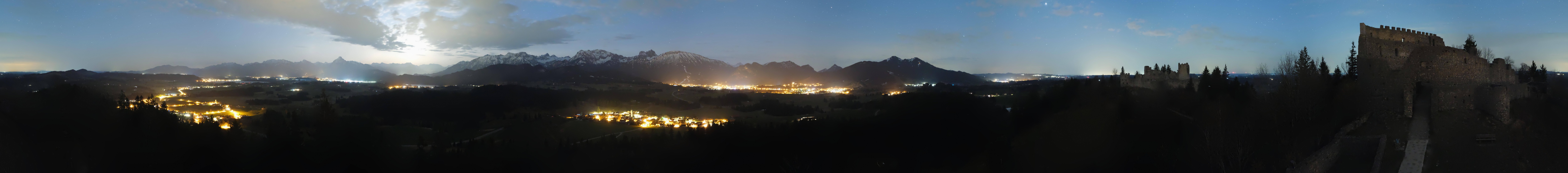 Archiv Foto Webcam Ausblick Burgruine Eisenberg