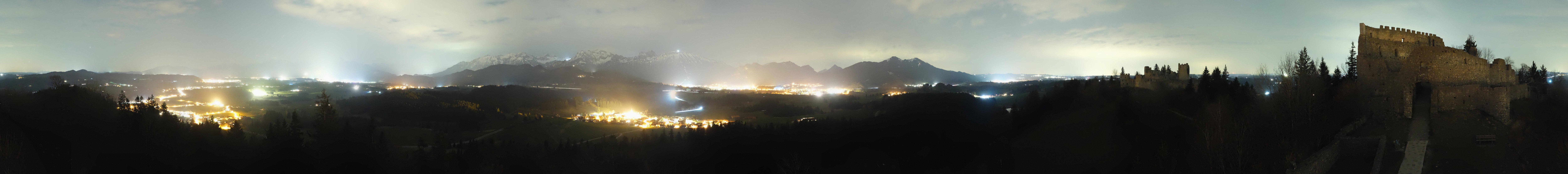 Archiv Foto Webcam Ausblick Burgruine Eisenberg