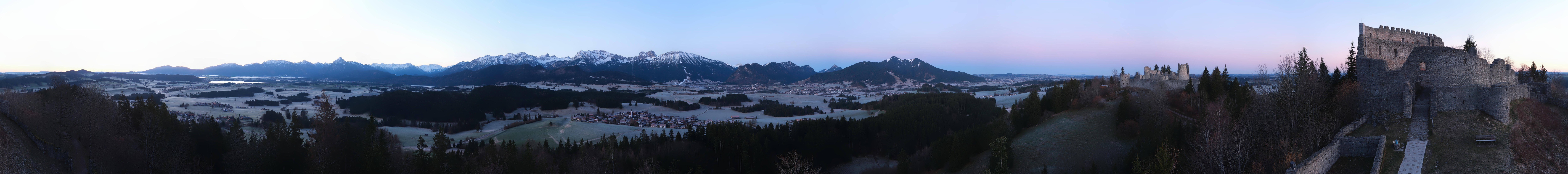 Archiv Foto Webcam Ausblick Burgruine Eisenberg