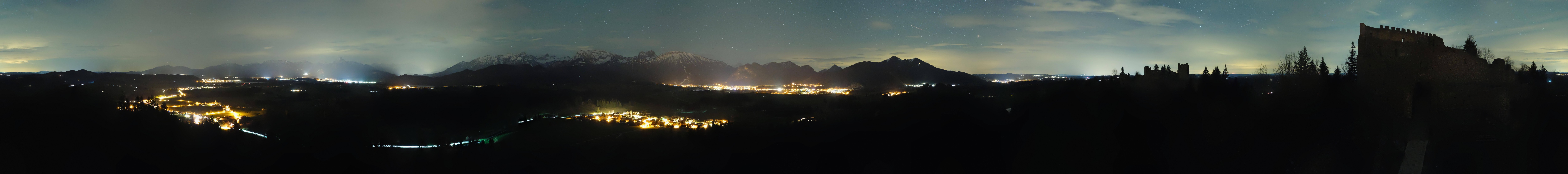 Archiv Foto Webcam Ausblick Burgruine Eisenberg
