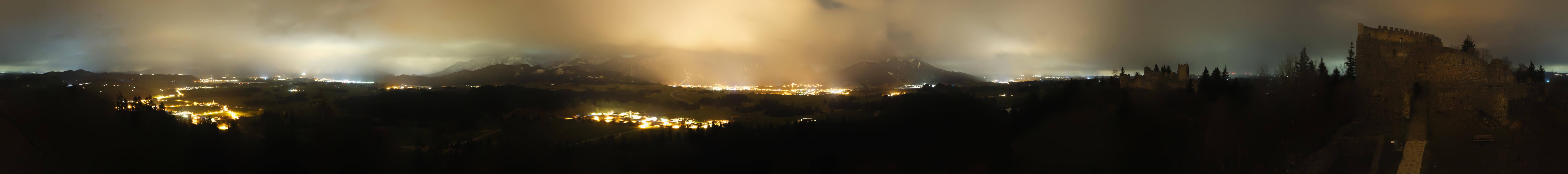 Archived image Webcam View Castle ruins Eisenberg