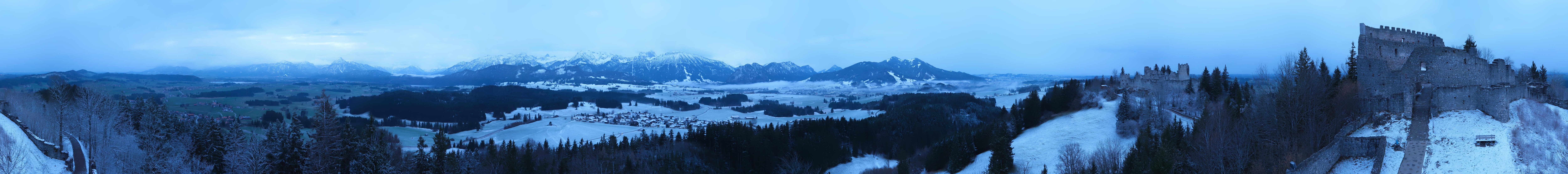 Archived image Webcam View Castle ruins Eisenberg