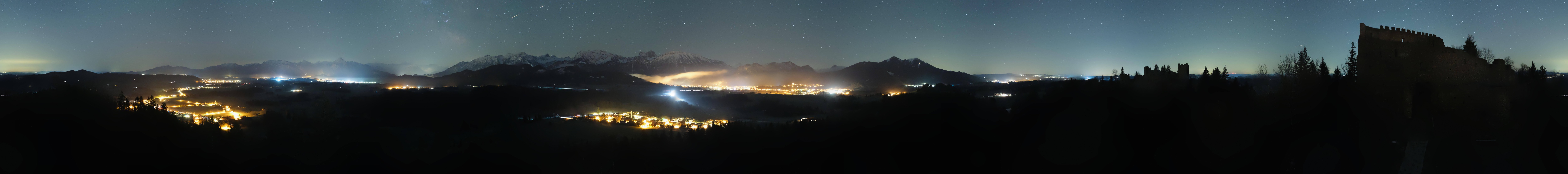 Archiv Foto Webcam Ausblick Burgruine Eisenberg