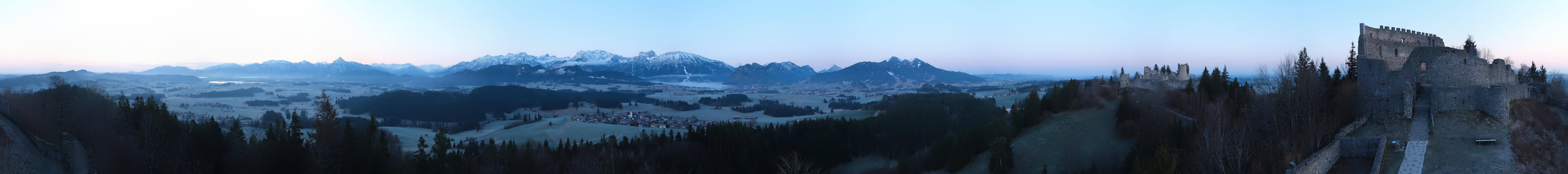 Archiv Foto Webcam Ausblick Burgruine Eisenberg