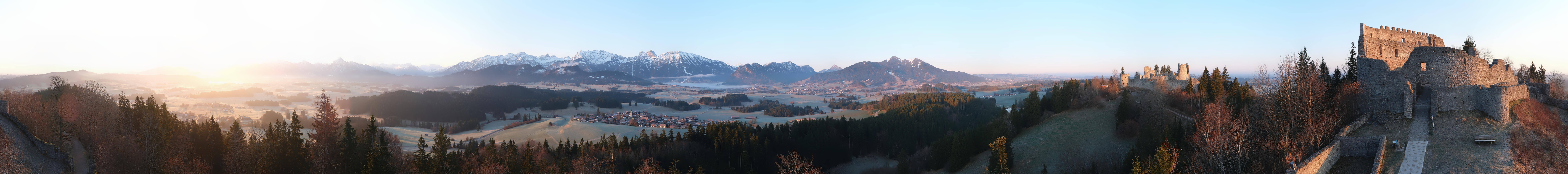 Archiv Foto Webcam Ausblick Burgruine Eisenberg