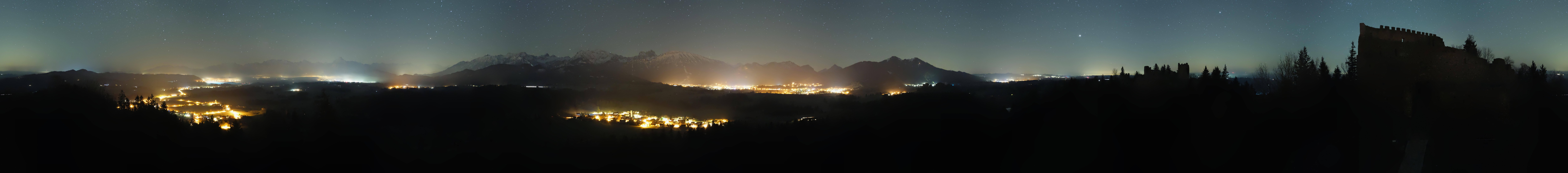 Archiv Foto Webcam Ausblick Burgruine Eisenberg