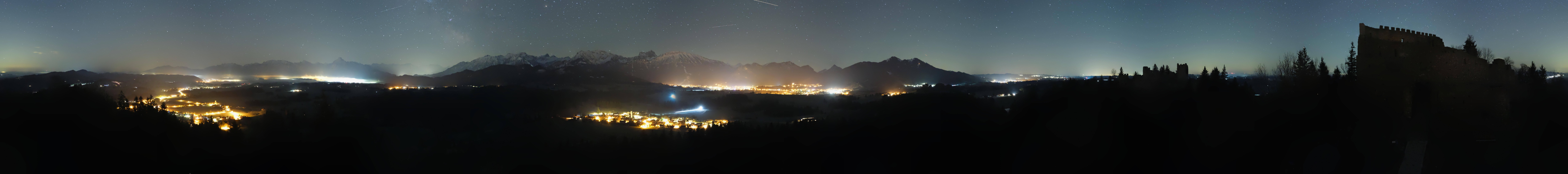 Archiv Foto Webcam Ausblick Burgruine Eisenberg