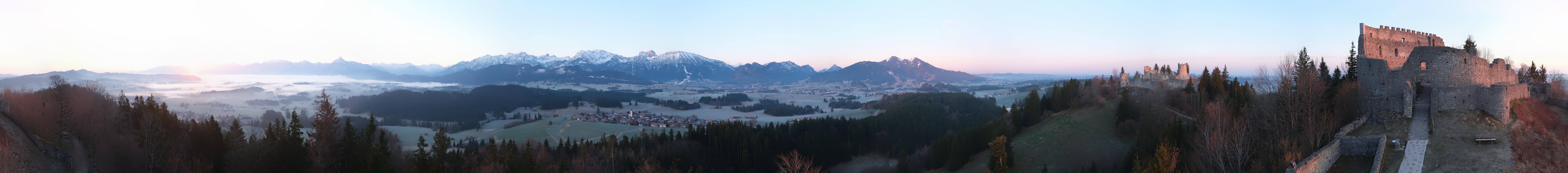 Archiv Foto Webcam Ausblick Burgruine Eisenberg