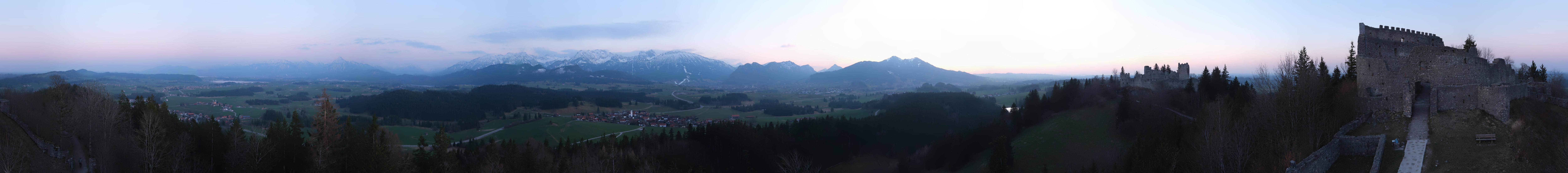 Archiv Foto Webcam Ausblick Burgruine Eisenberg