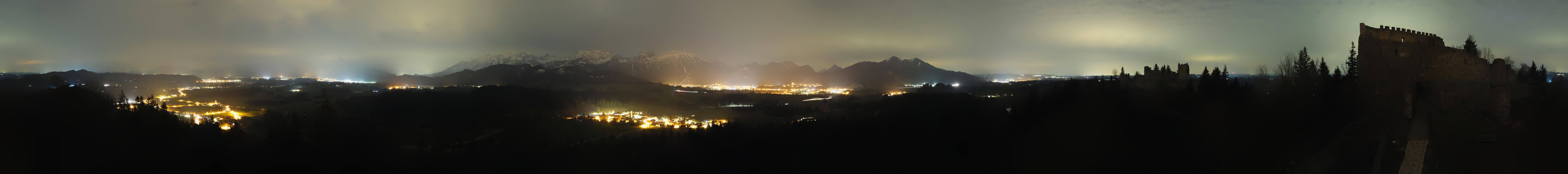 Archived image Webcam View Castle ruins Eisenberg