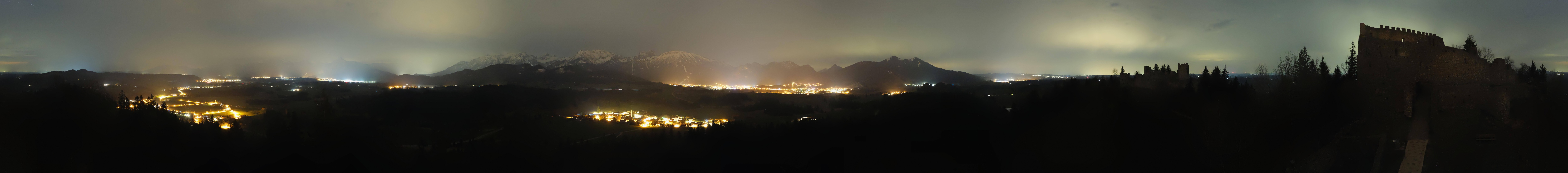 Archived image Webcam View Castle ruins Eisenberg