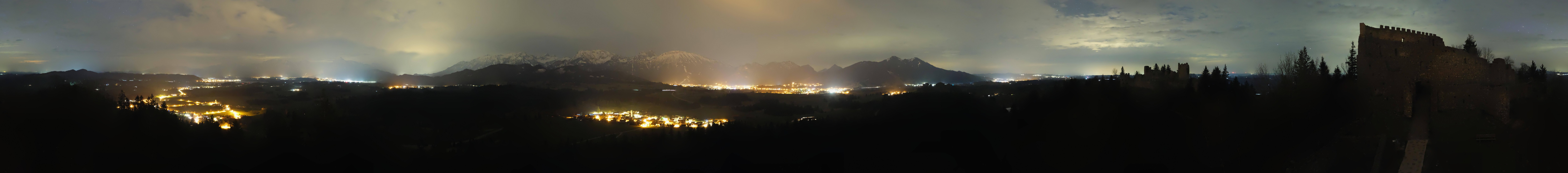 Archived image Webcam View Castle ruins Eisenberg