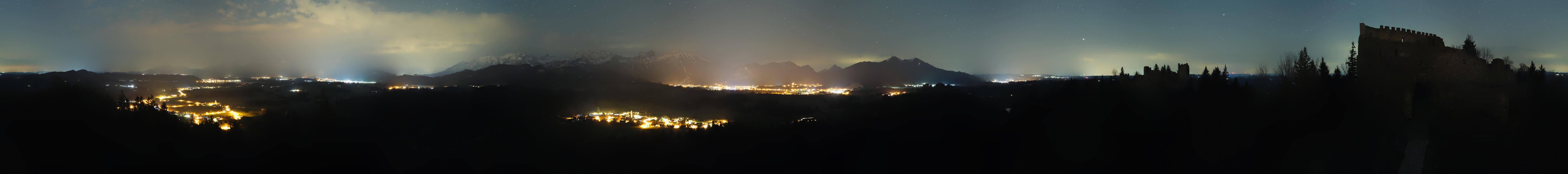 Archived image Webcam View Castle ruins Eisenberg