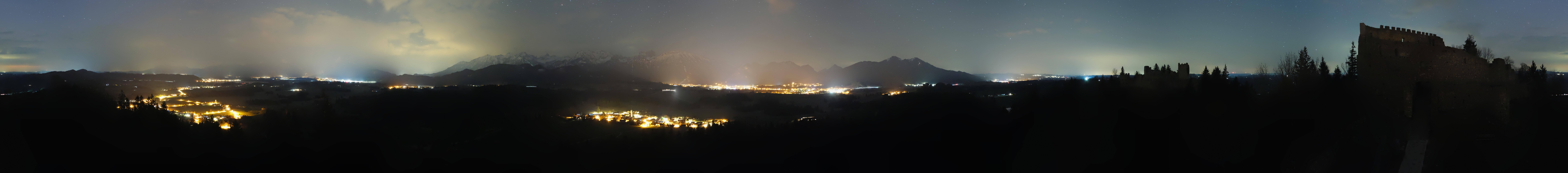 Archived image Webcam View Castle ruins Eisenberg