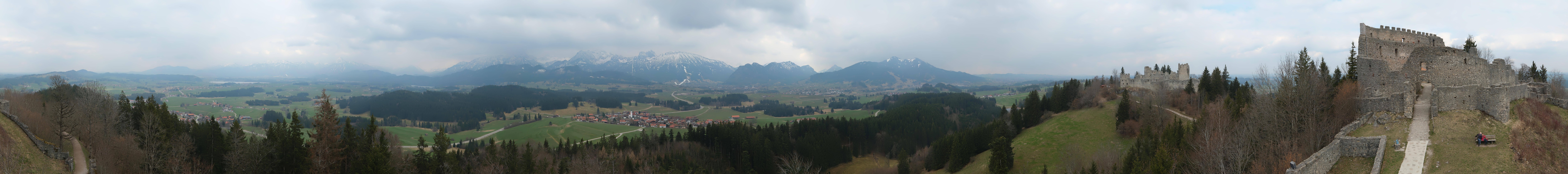 Archived image Webcam View Castle ruins Eisenberg