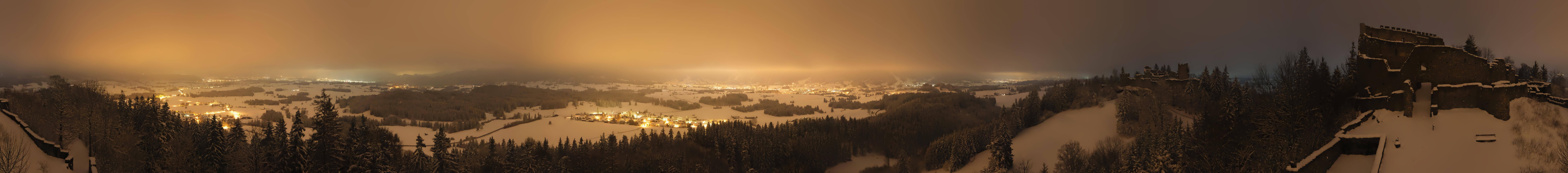 Archiv Foto Webcam Ausblick Burgruine Eisenberg