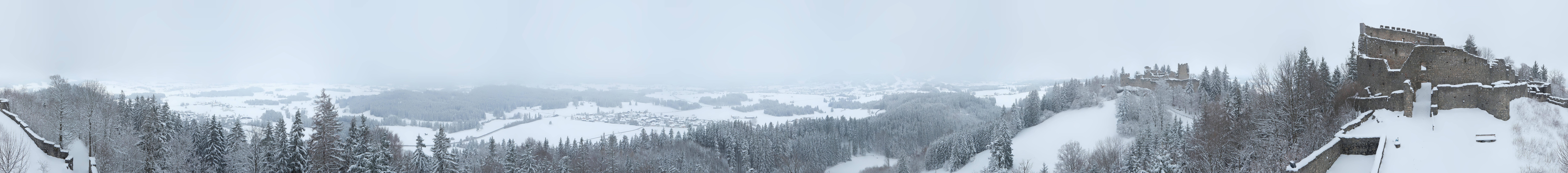 Archiv Foto Webcam Ausblick Burgruine Eisenberg