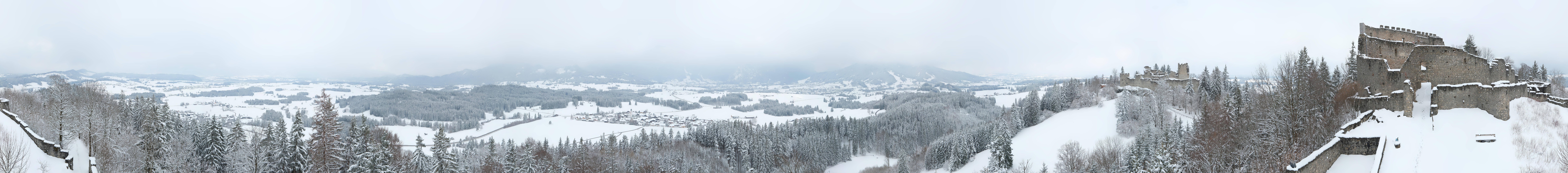 Archiv Foto Webcam Ausblick Burgruine Eisenberg