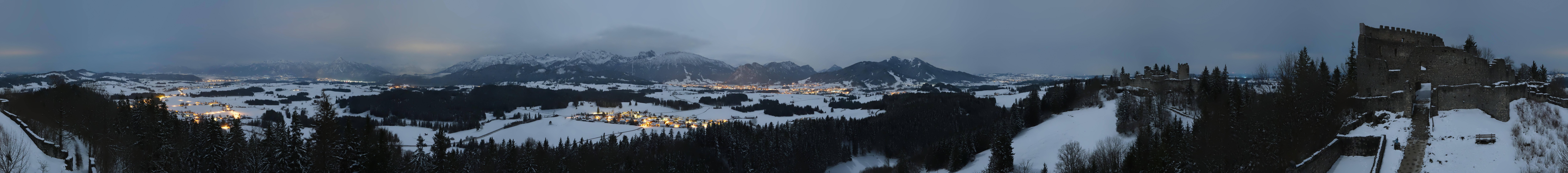 Archiv Foto Webcam Ausblick Burgruine Eisenberg