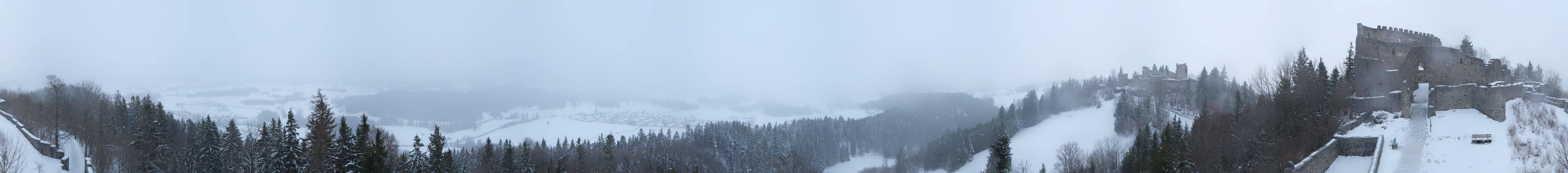 Archiv Foto Webcam Ausblick Burgruine Eisenberg