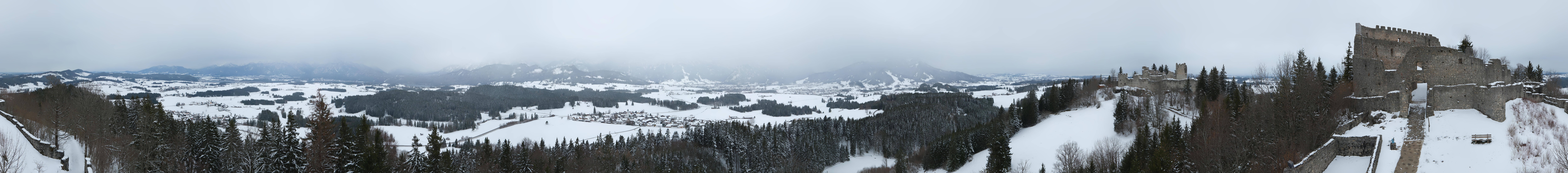 Archiv Foto Webcam Ausblick Burgruine Eisenberg