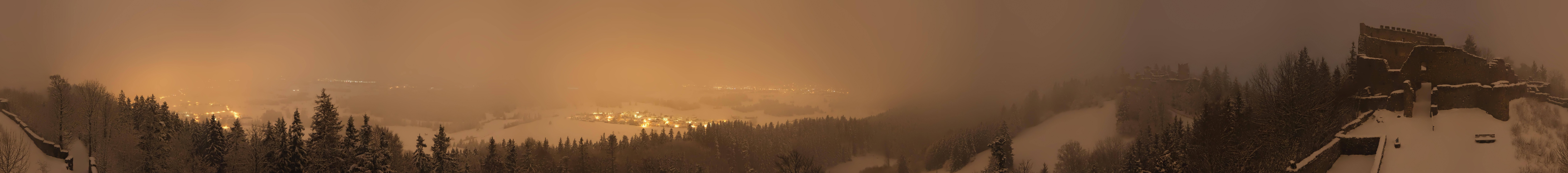 Archiv Foto Webcam Ausblick Burgruine Eisenberg