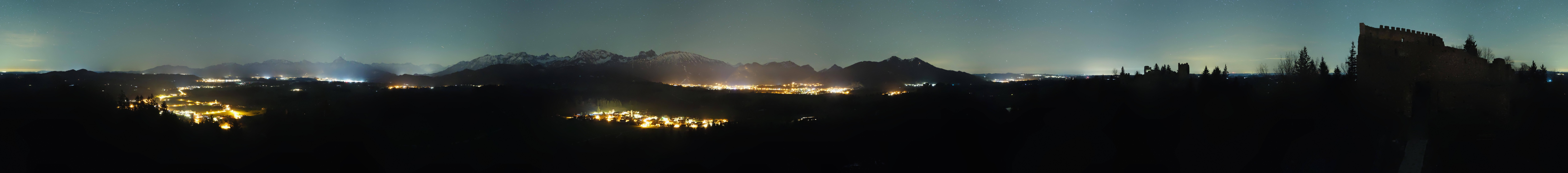 Archived image Webcam View Castle ruins Eisenberg