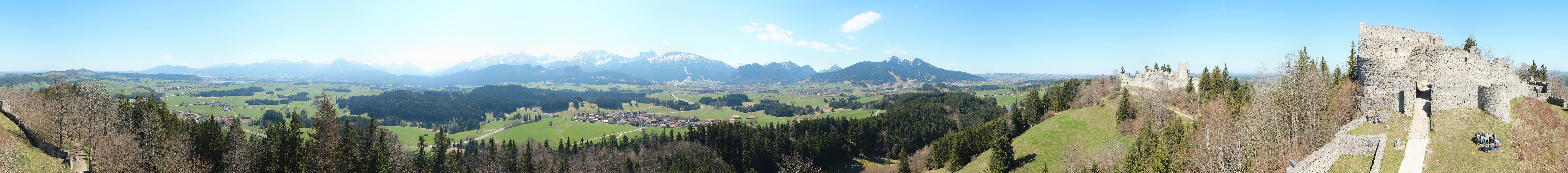 Archived image Webcam View Castle ruins Eisenberg