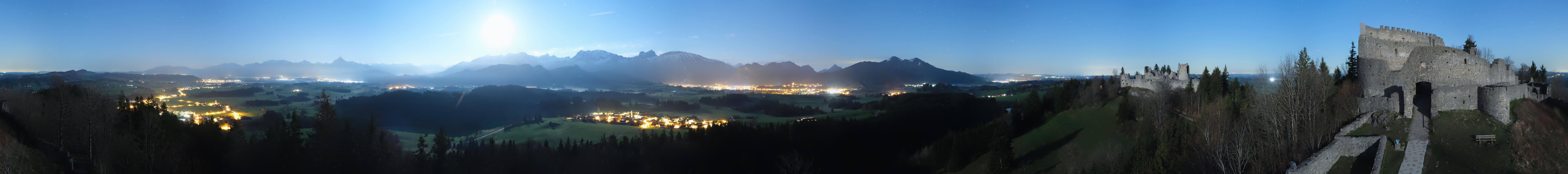 Archiv Foto Webcam Ausblick Burgruine Eisenberg