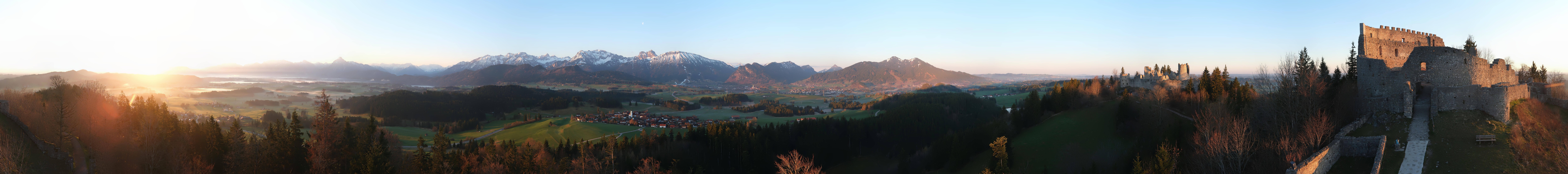 Archiv Foto Webcam Ausblick Burgruine Eisenberg