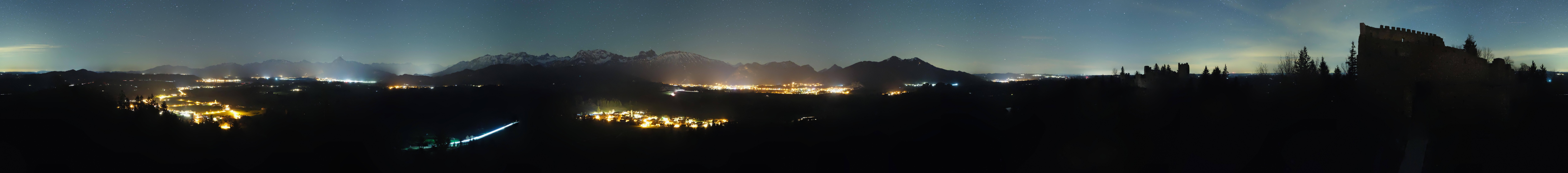 Archived image Webcam View Castle ruins Eisenberg