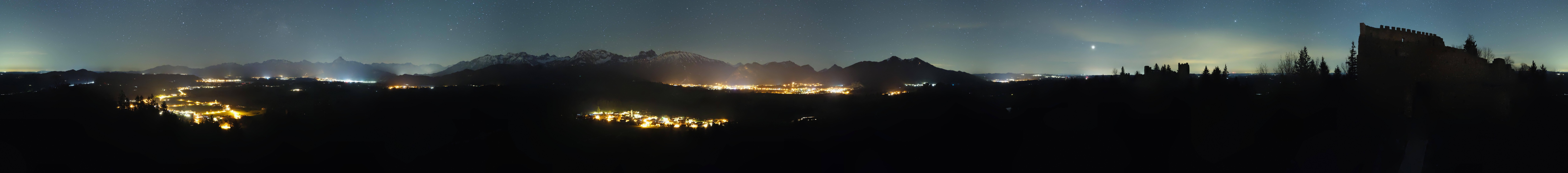 Archived image Webcam View Castle ruins Eisenberg