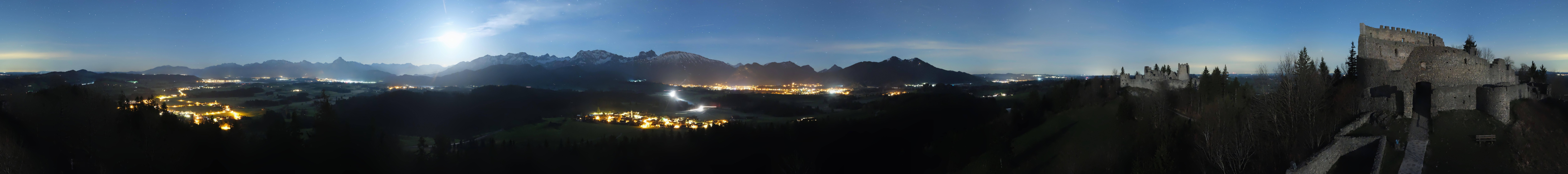 Archived image Webcam View Castle ruins Eisenberg