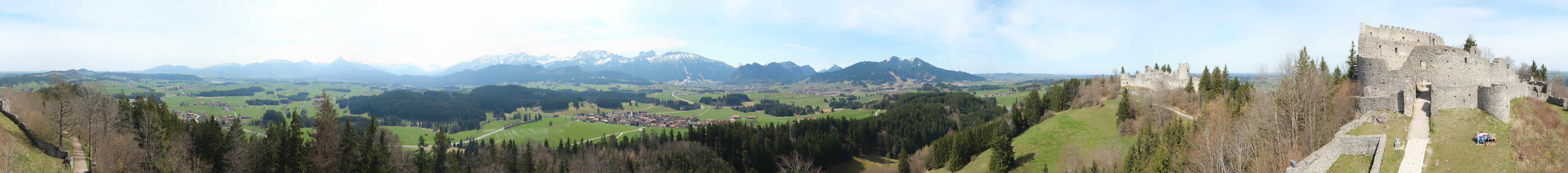 Archived image Webcam View Castle ruins Eisenberg