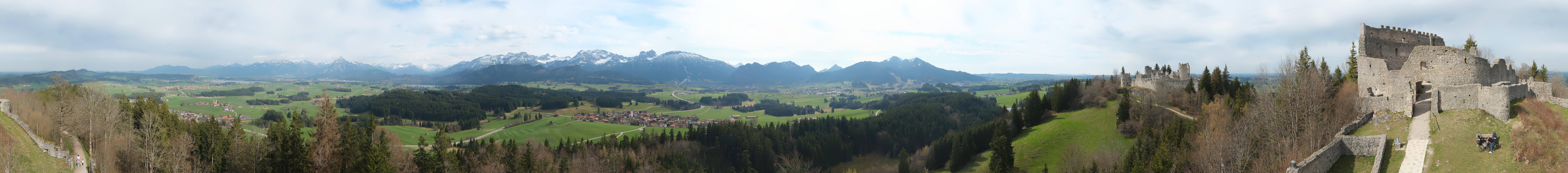 Archived image Webcam View Castle ruins Eisenberg
