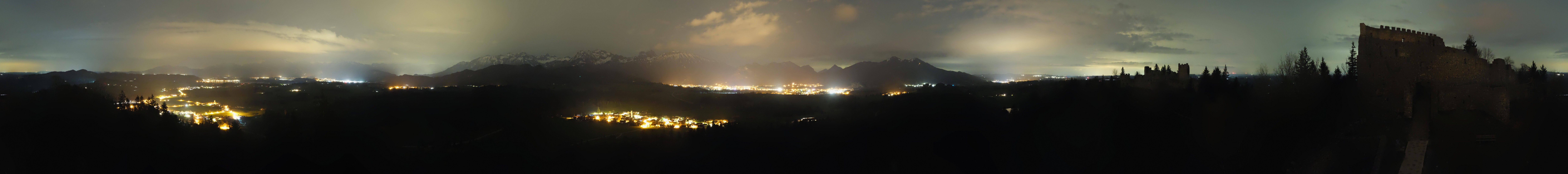 Archiv Foto Webcam Ausblick Burgruine Eisenberg