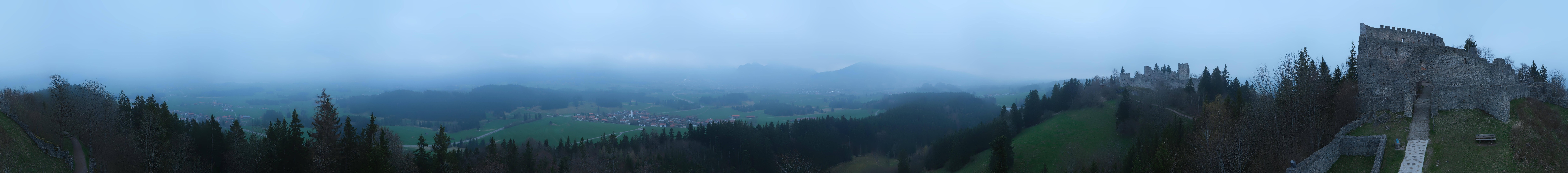 Archiv Foto Webcam Ausblick Burgruine Eisenberg