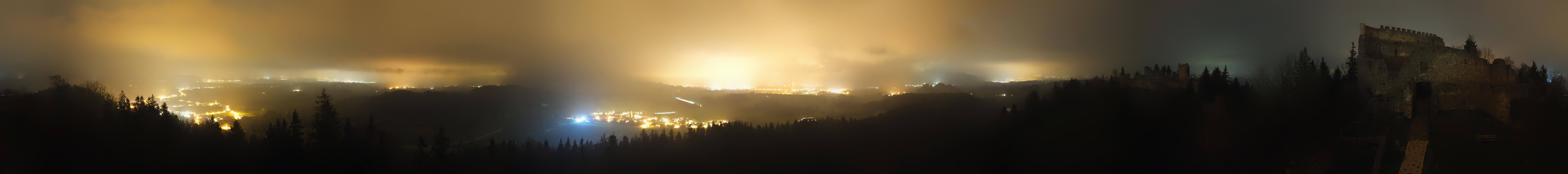 Archiv Foto Webcam Ausblick Burgruine Eisenberg