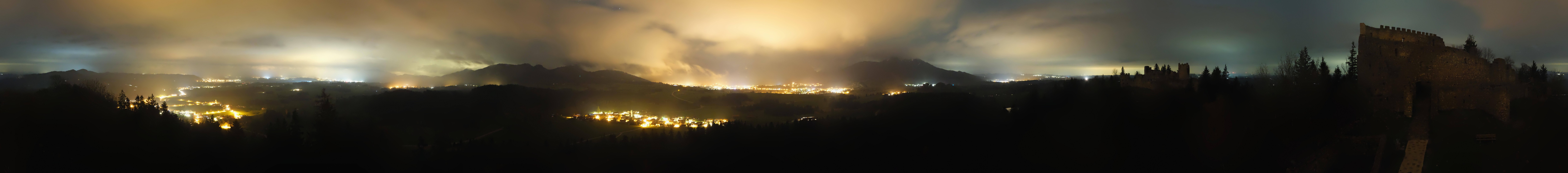 Archiv Foto Webcam Ausblick Burgruine Eisenberg