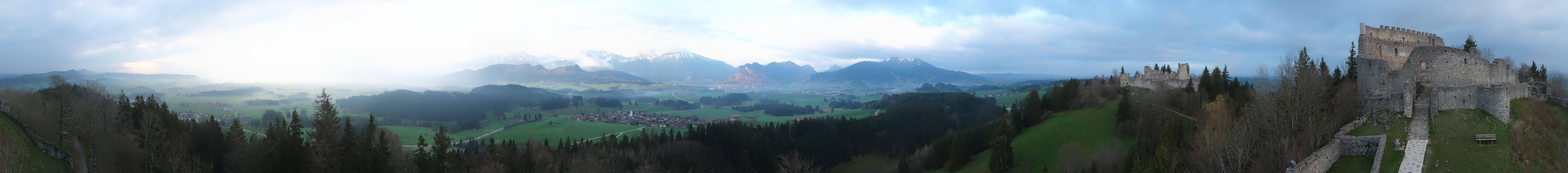 Archiv Foto Webcam Ausblick Burgruine Eisenberg