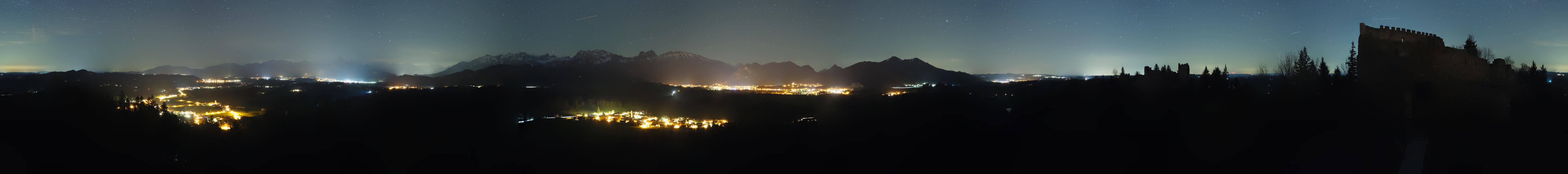 Archiv Foto Webcam Ausblick Burgruine Eisenberg